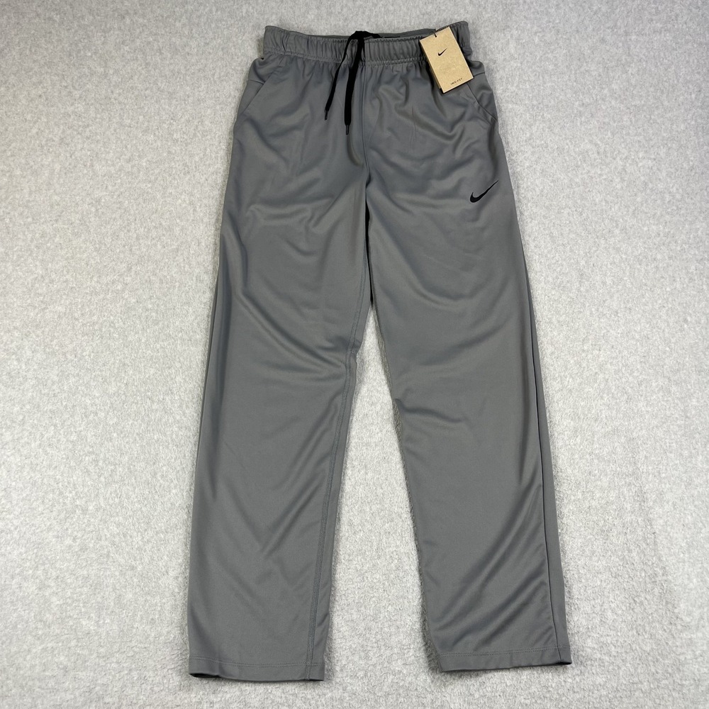 Nike Pants Mens Small Dri-Fit Totality Versatile Gray Drawstring Yoga Running